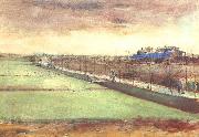 Vincent Van Gogh Meadows near Rijswijk and the Schenkweg France oil painting artist